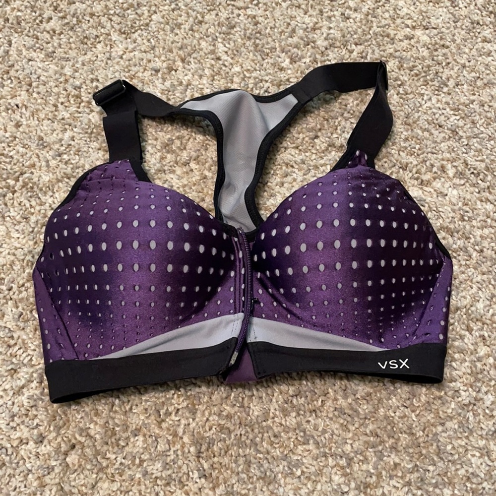 Victoria’s Secret women’s purple sports bra